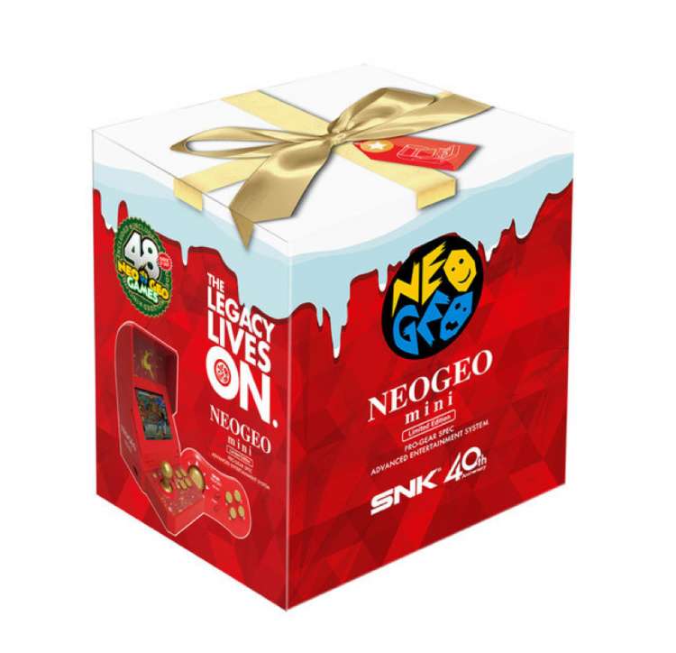 圣诞节限定版“NEOGEO mini”开始预售！