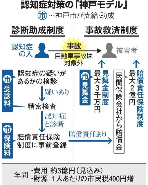 日本神户市通过痴呆症患者所引发事故的救助制度修正案