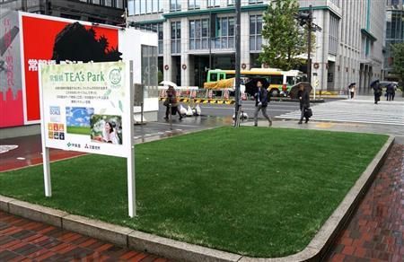日本伊藤园和美津浓共同开发可抑制温度上升的人工草坪填充剂