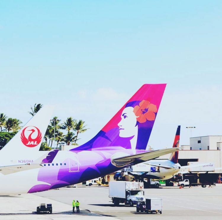 夏威夷航空往返日本福冈航班，实现每周四次飞行