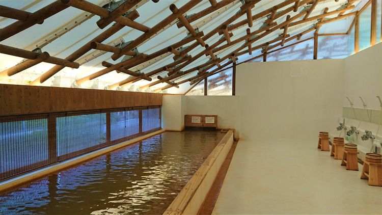 碳酸步行温泉浴，在坂茂设计的建筑中享受“Cure Park长汤”