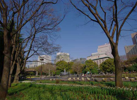 夏日避暑纳凉 去东京日比谷公园吧