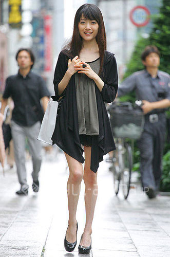 夏日时尚风——东京清凉街拍