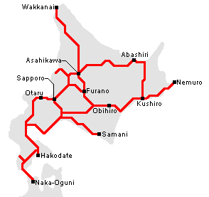【JR北海道铁路周游券】适用于北海道JR列车及多数JR公车
