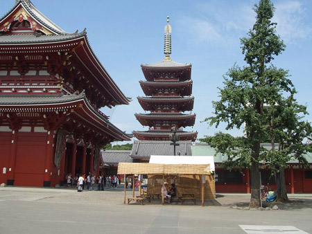 东京最古老的寺庙 浅草寺