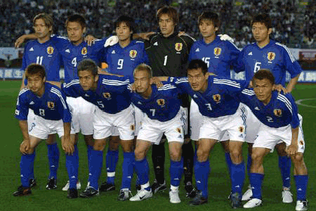 亚洲传统强队  日本国家足球队