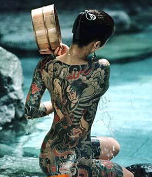 日本传统的艺术风格   纹身艺术