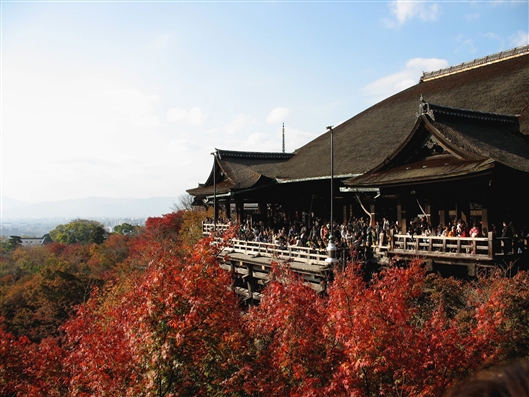 “清水舞台”清水寺