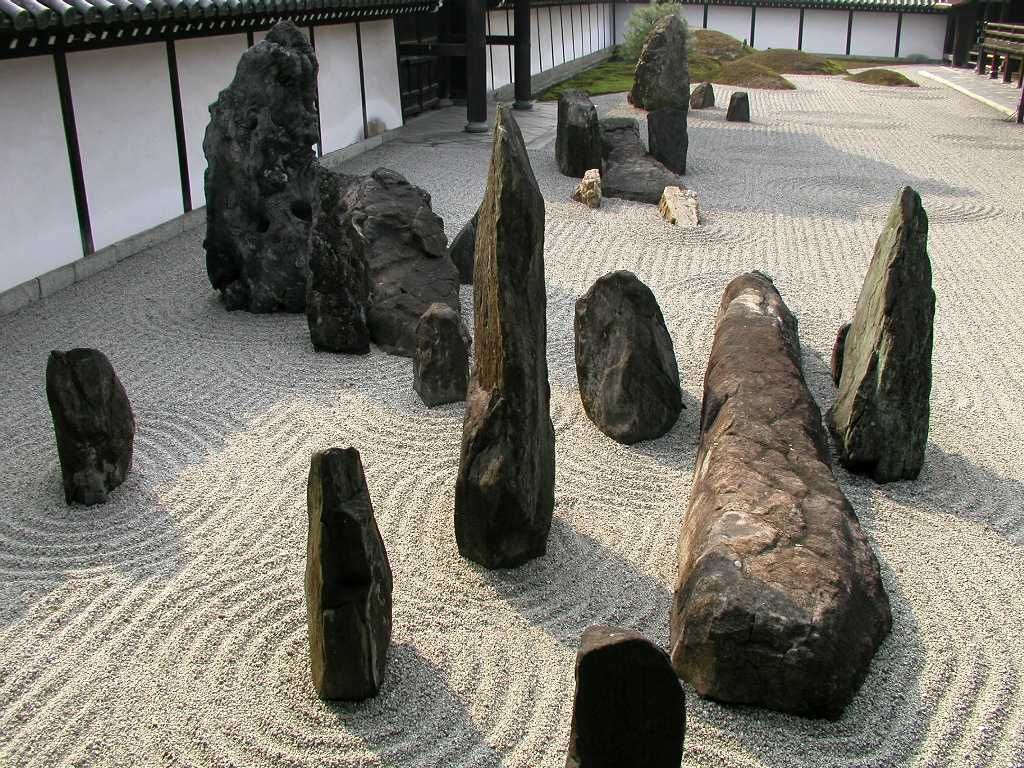 抽象的艺术——日本禅宗 枯山水庭园