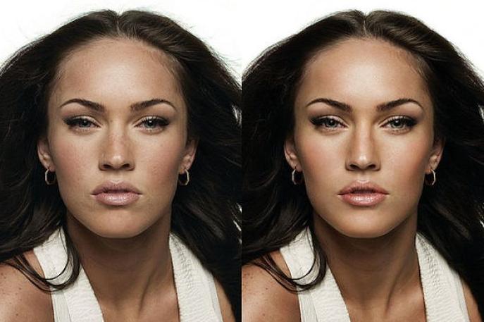 图揭女星广告照ps真相绝色原形毕露