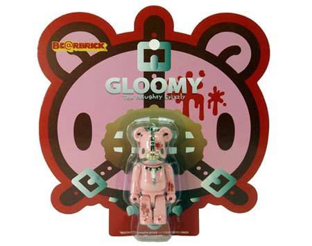 Gloomy-bear与日本Medicom Toy共同打造BE@RBRICK公仔