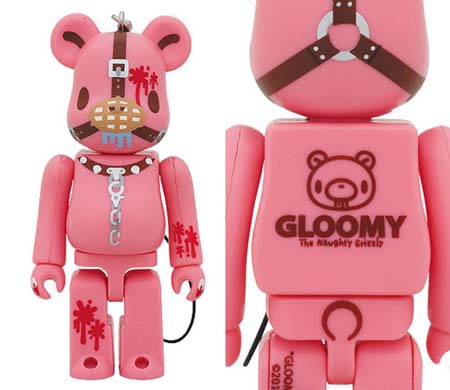 Gloomy-bear与日本Medicom Toy共同打造BE@RBRICK公仔
