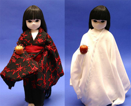 邪恶与诡异的化身--日本苹果娃娃