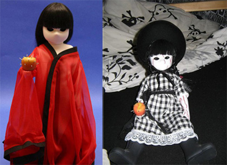 邪恶与诡异的化身--日本苹果娃娃