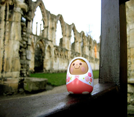 日本可爱BANDAI声控点头娃娃 最爱大自然系列