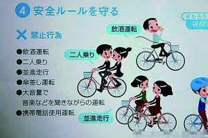 醉酒骑车也是醉驾 日本自行车酒驾最高罚5万
