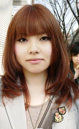 日本街头时尚女生日系发型欣赏