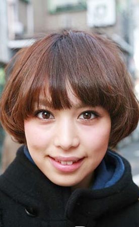 日本街头时尚女生日系发型欣赏