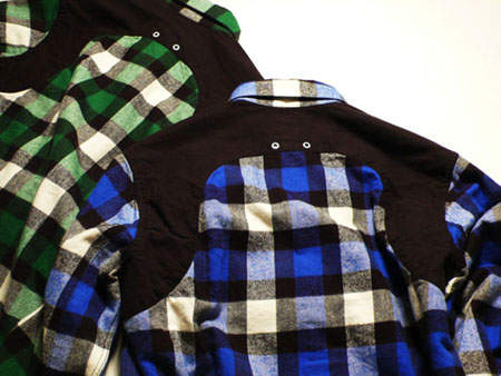 日牌Untold推出2010年秋冬季法兰绒格纹衬衫系列