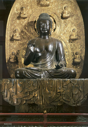 为了纪念开山1150年,首次公开了药师如来像的全身以"木下川药师"知名