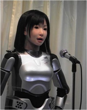 日本发布能歌善舞仿真女性机器人HRP-4C