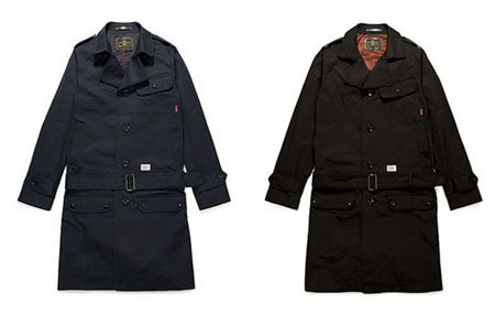 西山彻品牌WTAPS发表Mann Trenchcoat长风衣