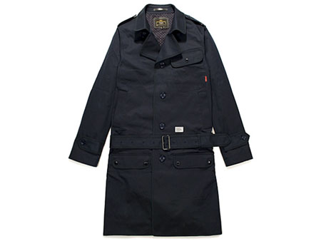 西山彻品牌WTAPS发表Mann Trenchcoat长风衣