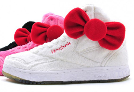 Reebok与Sanrio三丽鸥推出Hello Kitty系列鞋款