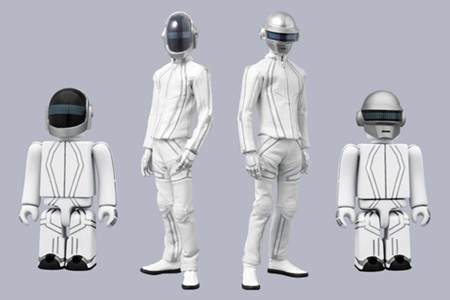Daft Punk x Medicom Toy x TRON三方联名Kubrick公仔发布