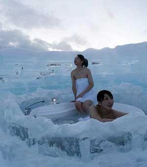 另类的体验与感受 日本北海道冰旅馆