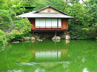 清幽静雅的日本庭院茶庭