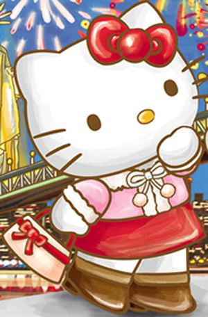 动漫之国的Hello Kitty的大家族