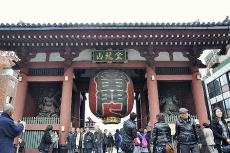 东京浅草寺“雷门”申请日本国家物质文化遗产