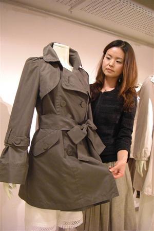 多个服装品牌将销售女性用花粉对策大衣