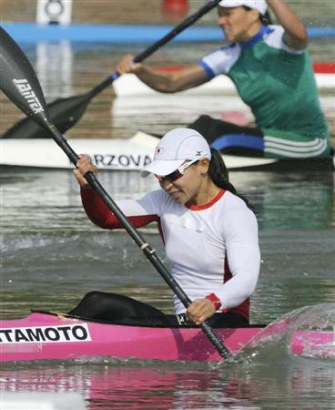 【亚运会】日本选手夺得女子200米单人皮划艇冠军