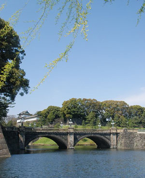 日本皇居城堡二重桥