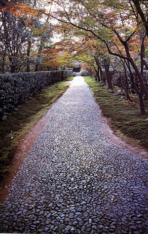 日本京都古色古香的建筑桂离宫