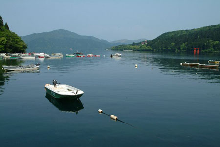 箱根旅游的核心地区 芦之湖