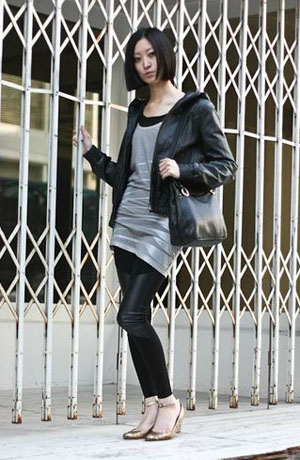 日本街拍 可爱少女装扮拼人气