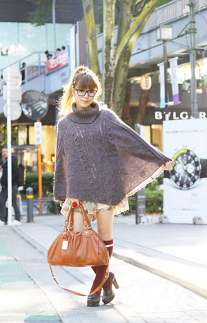 最新东京美女气质街拍