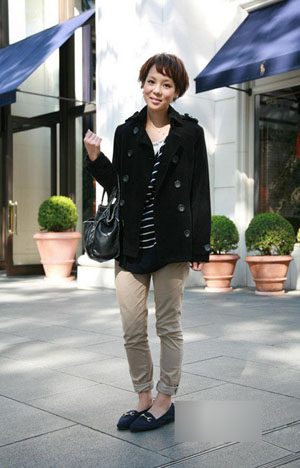 最新东京美女气质街拍