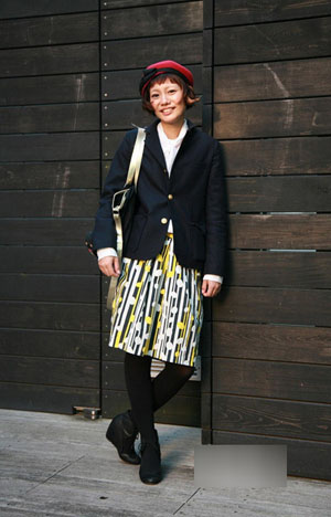 最新东京美女气质街拍