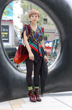 最新东京美女气质街拍