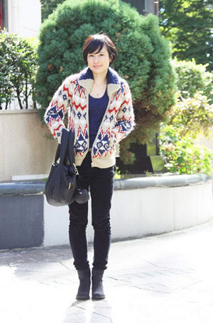 最新东京美女气质街拍