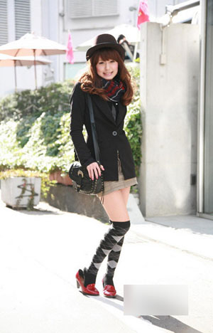 最新东京美女气质街拍