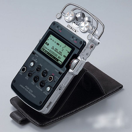 日本原装索尼推出全新便携式手提数码录音机PCM-D50