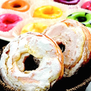 名古屋新颖美味的鲜甜甜圈