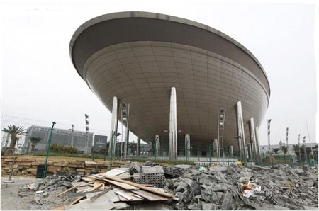 世博回眸：上海世博会日本馆已经拆完