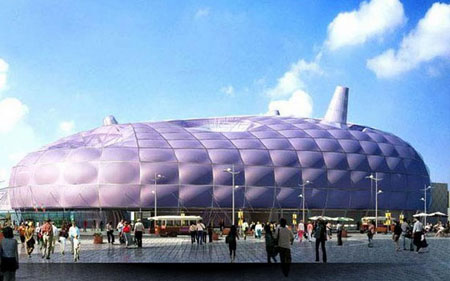 世博回眸：上海世博会日本馆已经拆完