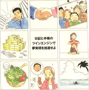 日本九宫格日记走俏网络 轻松记录每一天